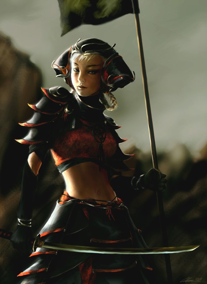 Download Fantasy Woman Warrior Art