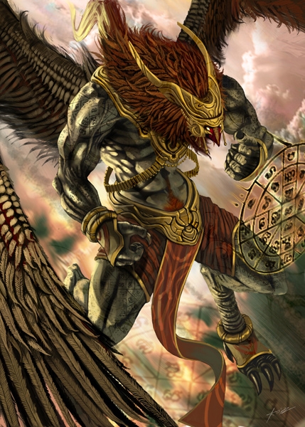 King of Garuda  by Jessada