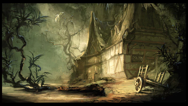  The Path Through the Forest by MaximeDesmettre