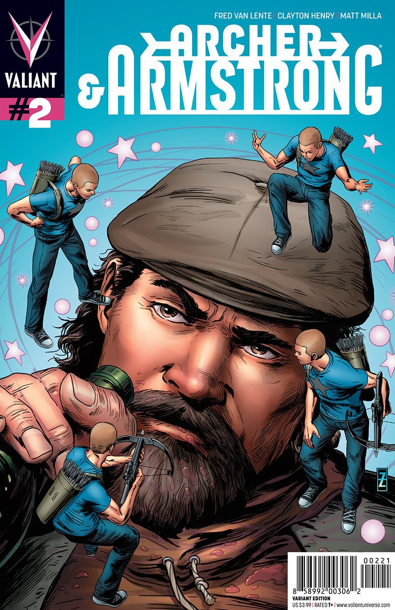 Download Comic Archer & Armstrong Art