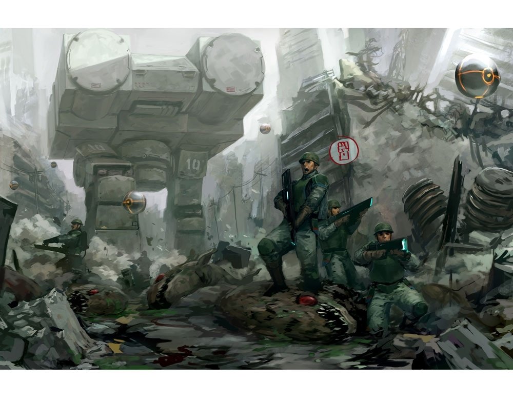 Download Sci Fi War Art