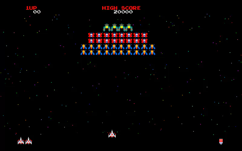 video game galaga Image