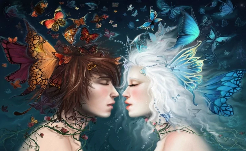 cenetery fantasy love Image
