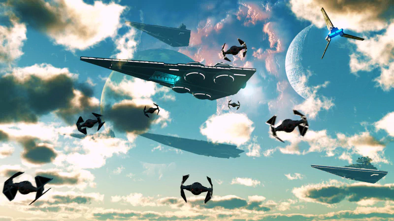  Imperial Fleet Arrival by Arraxxon