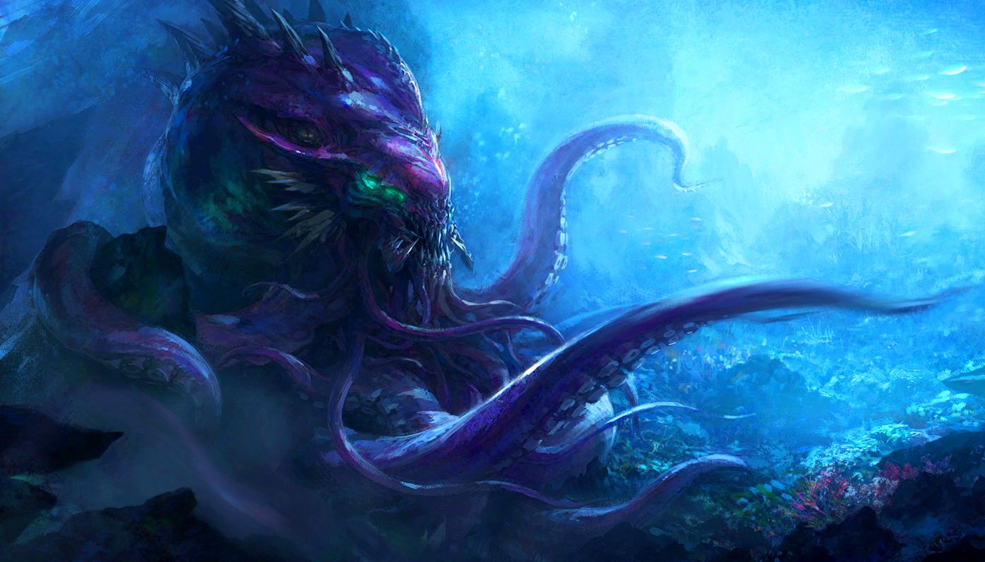 Download Fantasy Sea Monster Art