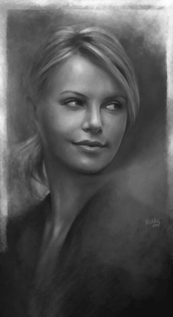 Charlize Theron  by Norke