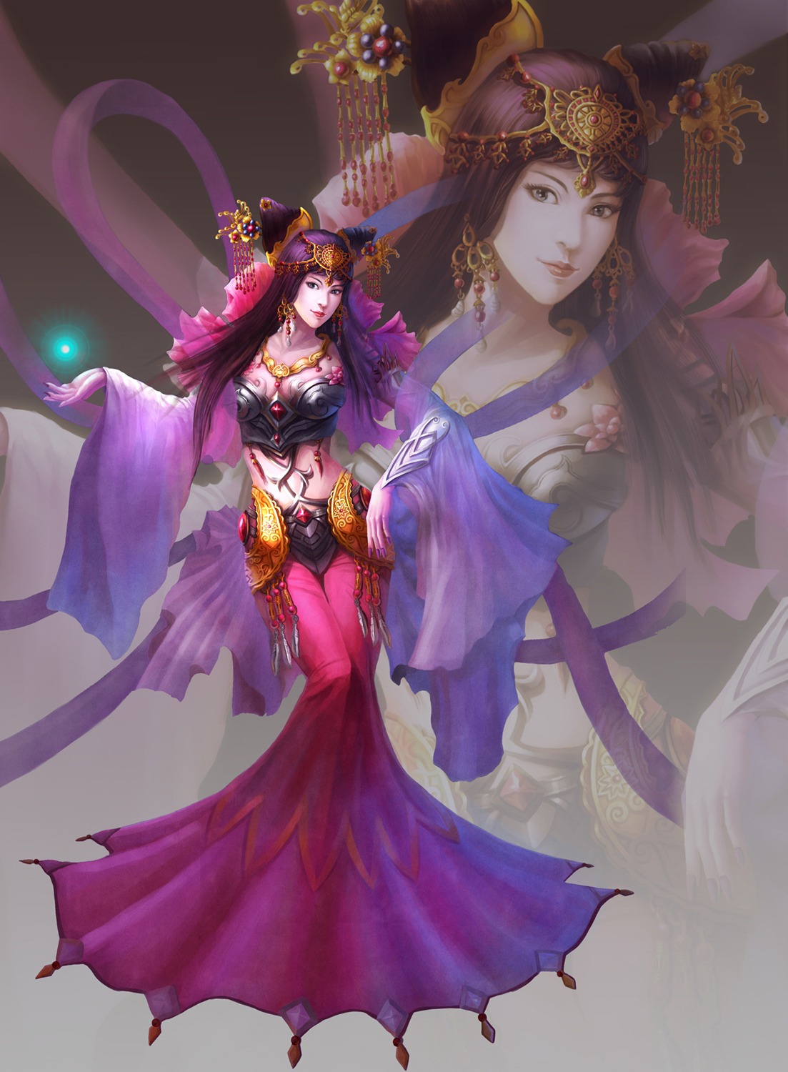 Китайская богиня арт