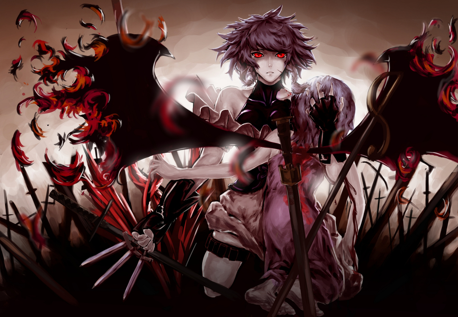 blood lust anime characters