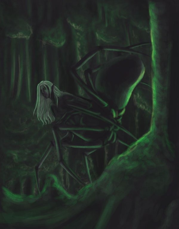 Download Fantasy Dark Elf Art