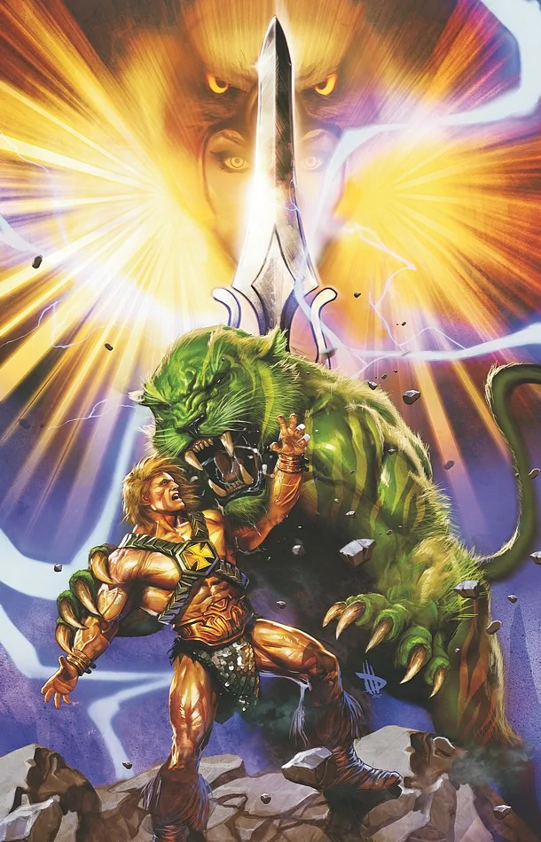Comic He-man Image