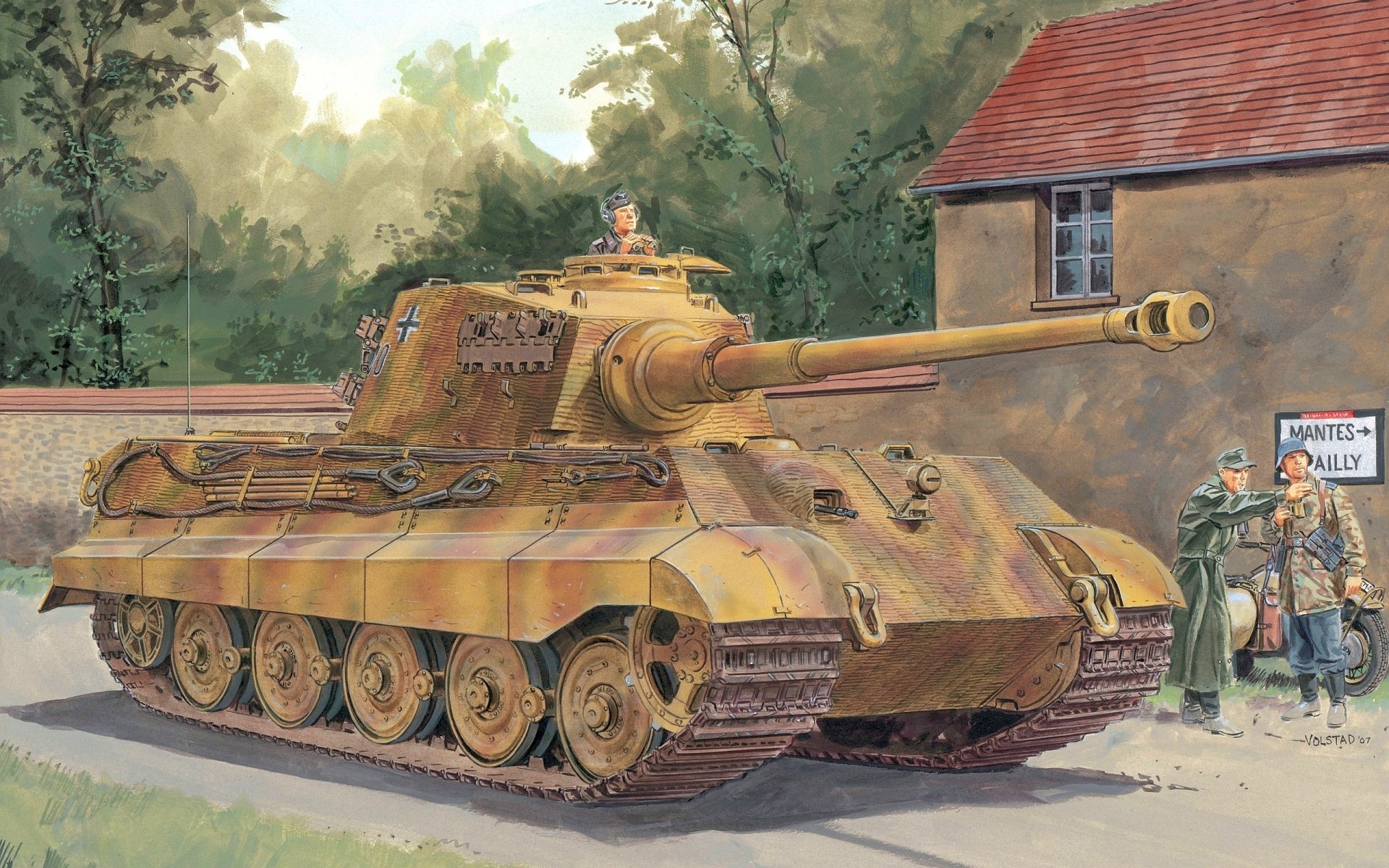 Download Military Tiger II Art