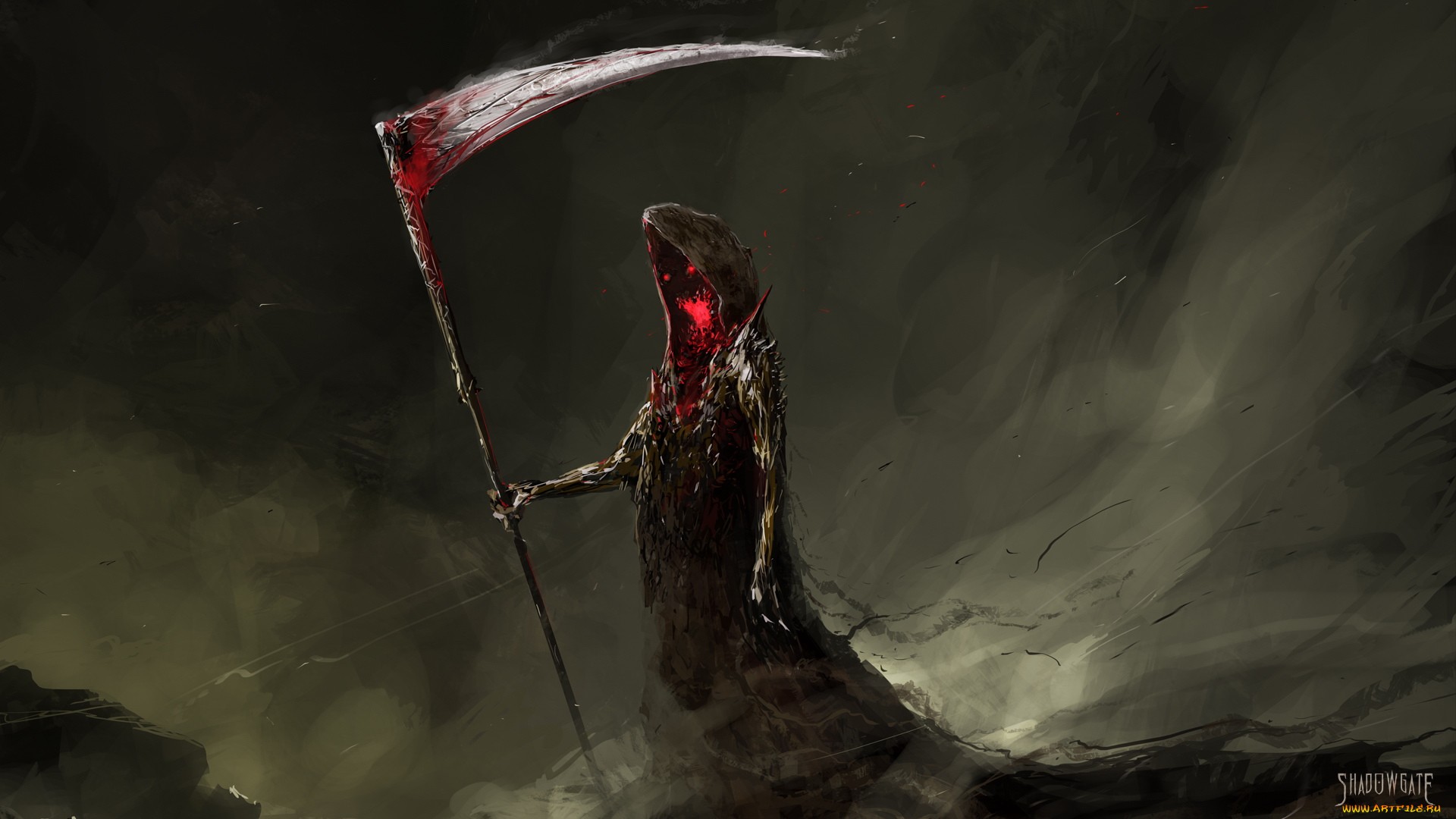 werewolf grim reaper art