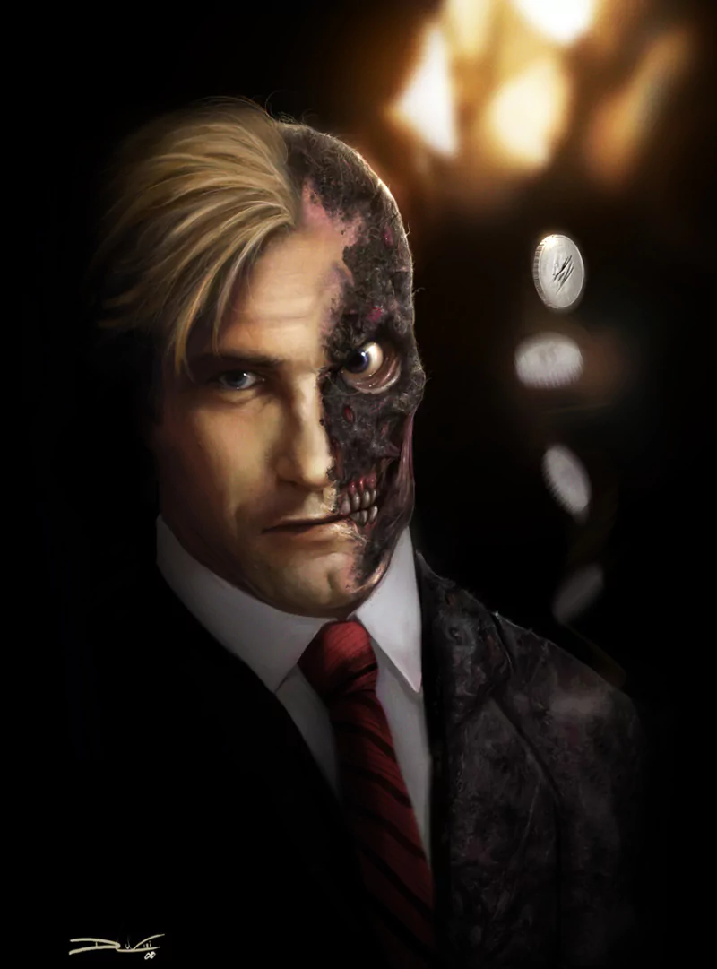  Harvey Two Face  by adonihs
