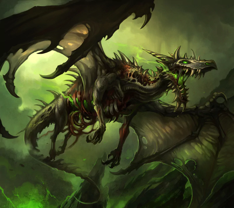fantasy dragon green dragon Image