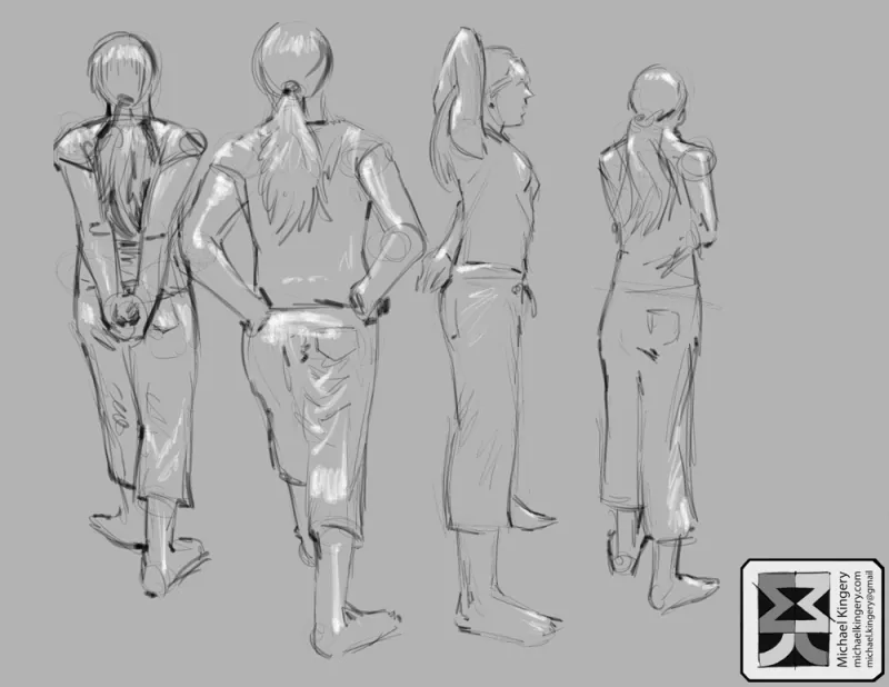  Life Drawing Session by MKingery