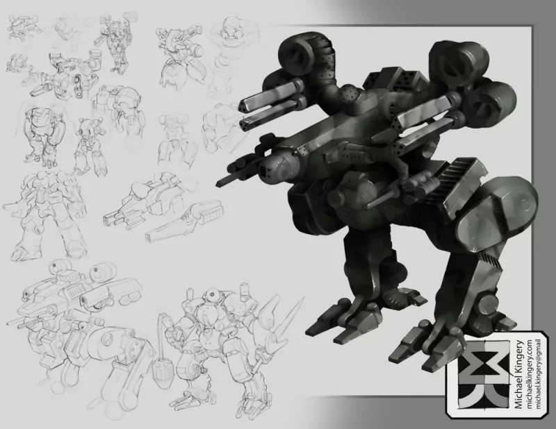  Mech + Thumbnails by MKingery