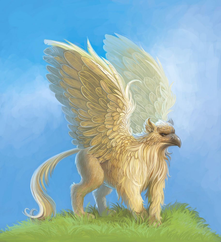 Fantasy Griffin Art