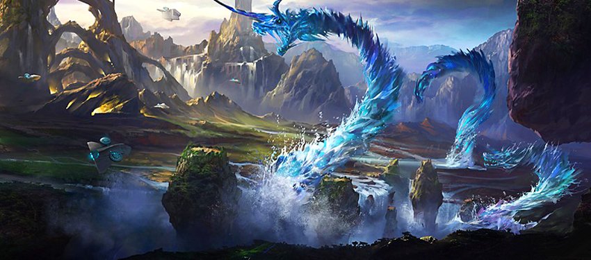 Water Dragon Art - Id: 49130