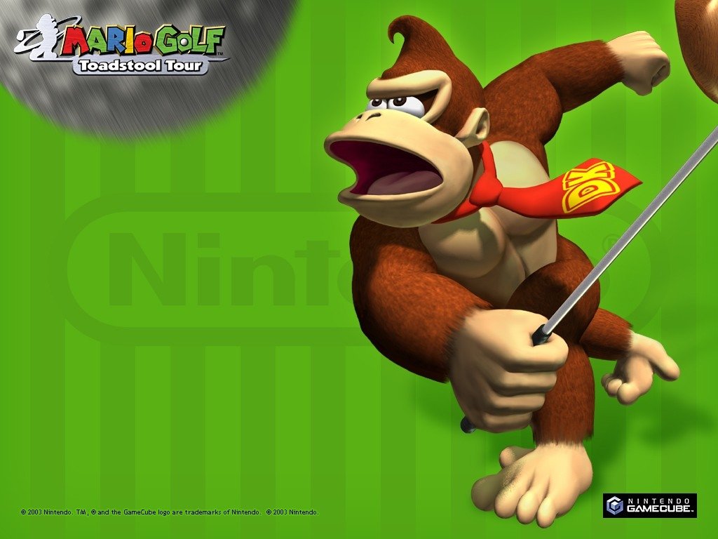 Download Donkey Kong Video Game Mario Golf Art