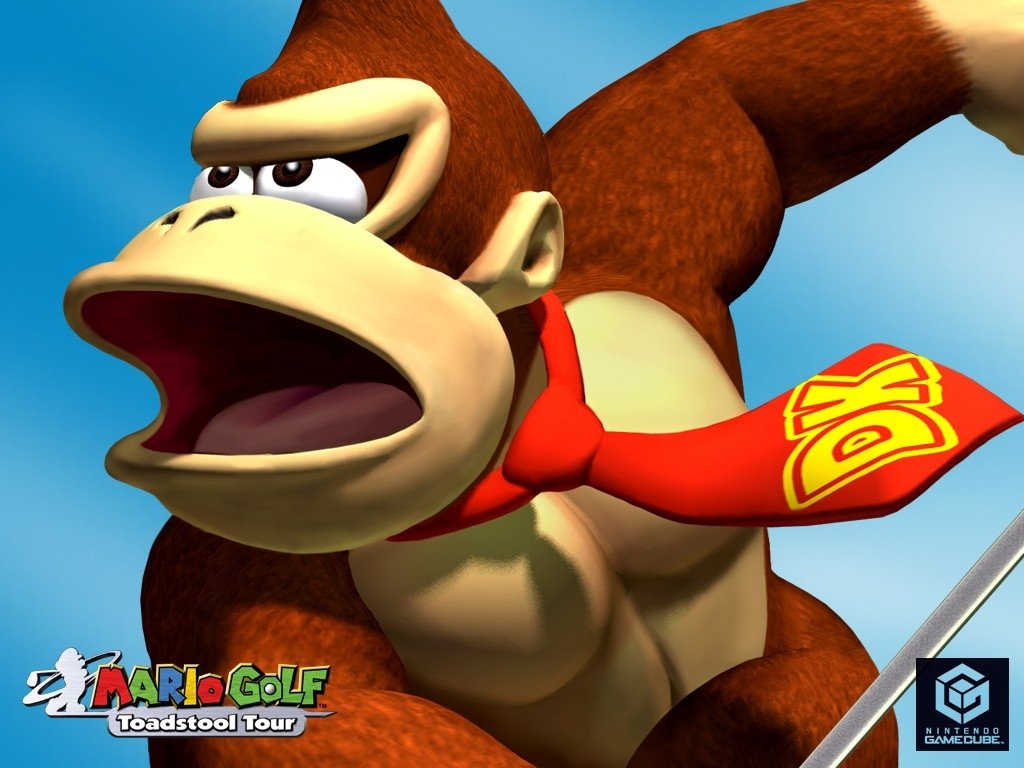 Download Donkey Kong Video Game Mario Golf Art