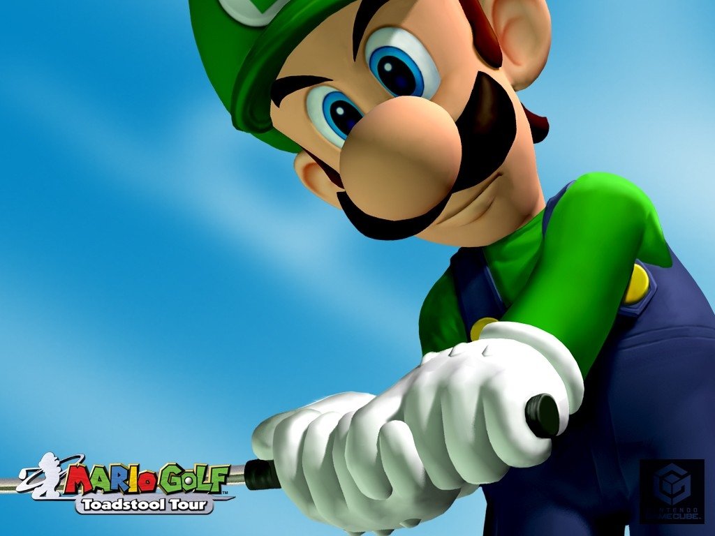 Download Luigi Video Game Mario Golf Art