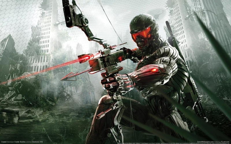 nano suit warrior CGI video game Crysis Image