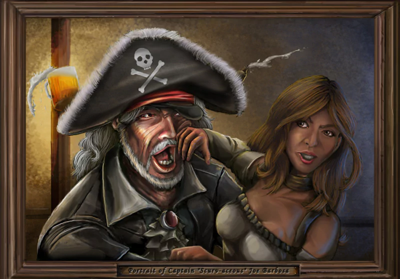  Portrait of a Pirate by JeremyKohar