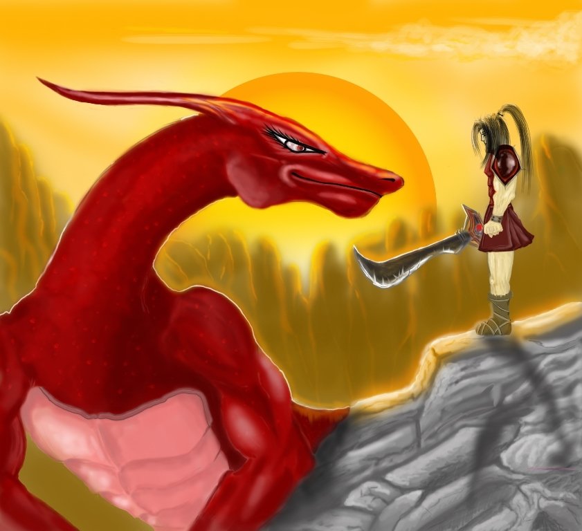 Dragon boy friend and friend by DragonDeer