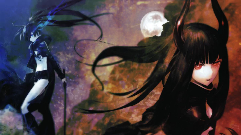 Black Gold Saw Anime Black Rock Shooter Image