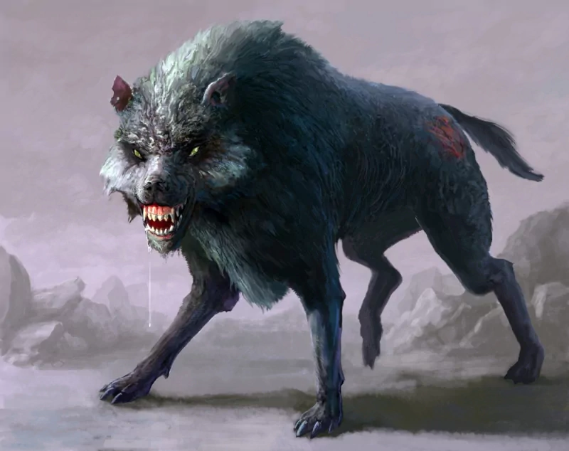  Dark Wolf by hyver