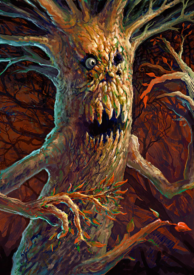  Pissed Off Tree Bloke by hyver