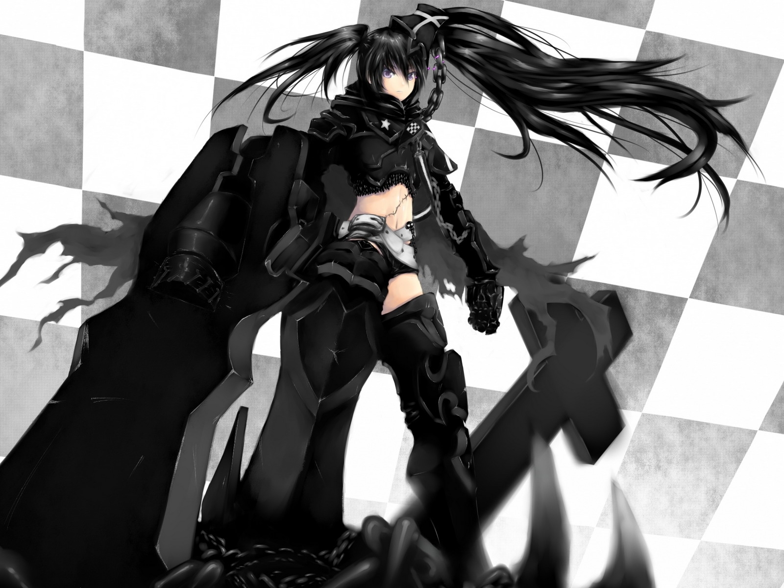 Black Rock Shooter Art