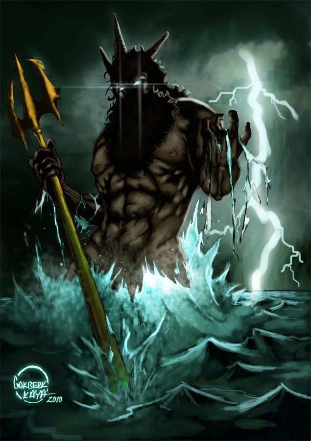 Fantasy Poseidon Art