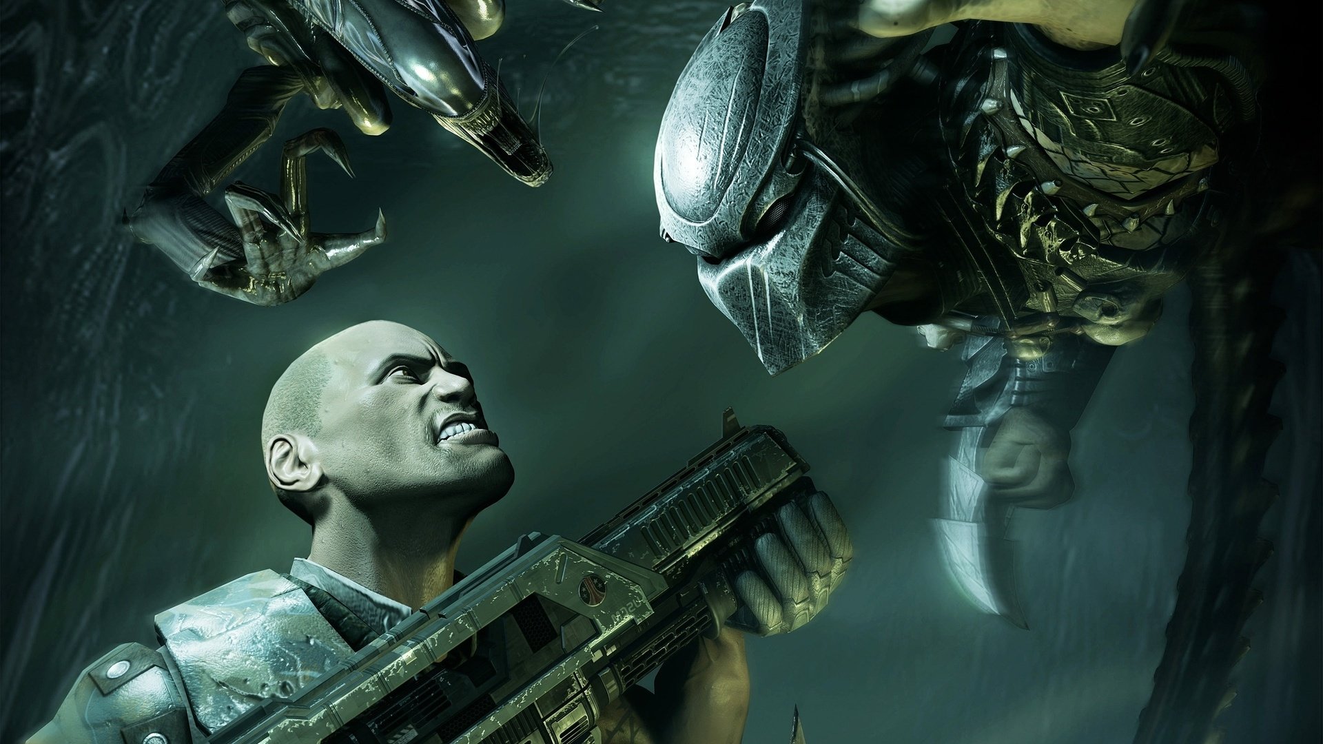 Download Video Game Alien Vs. Predator Art