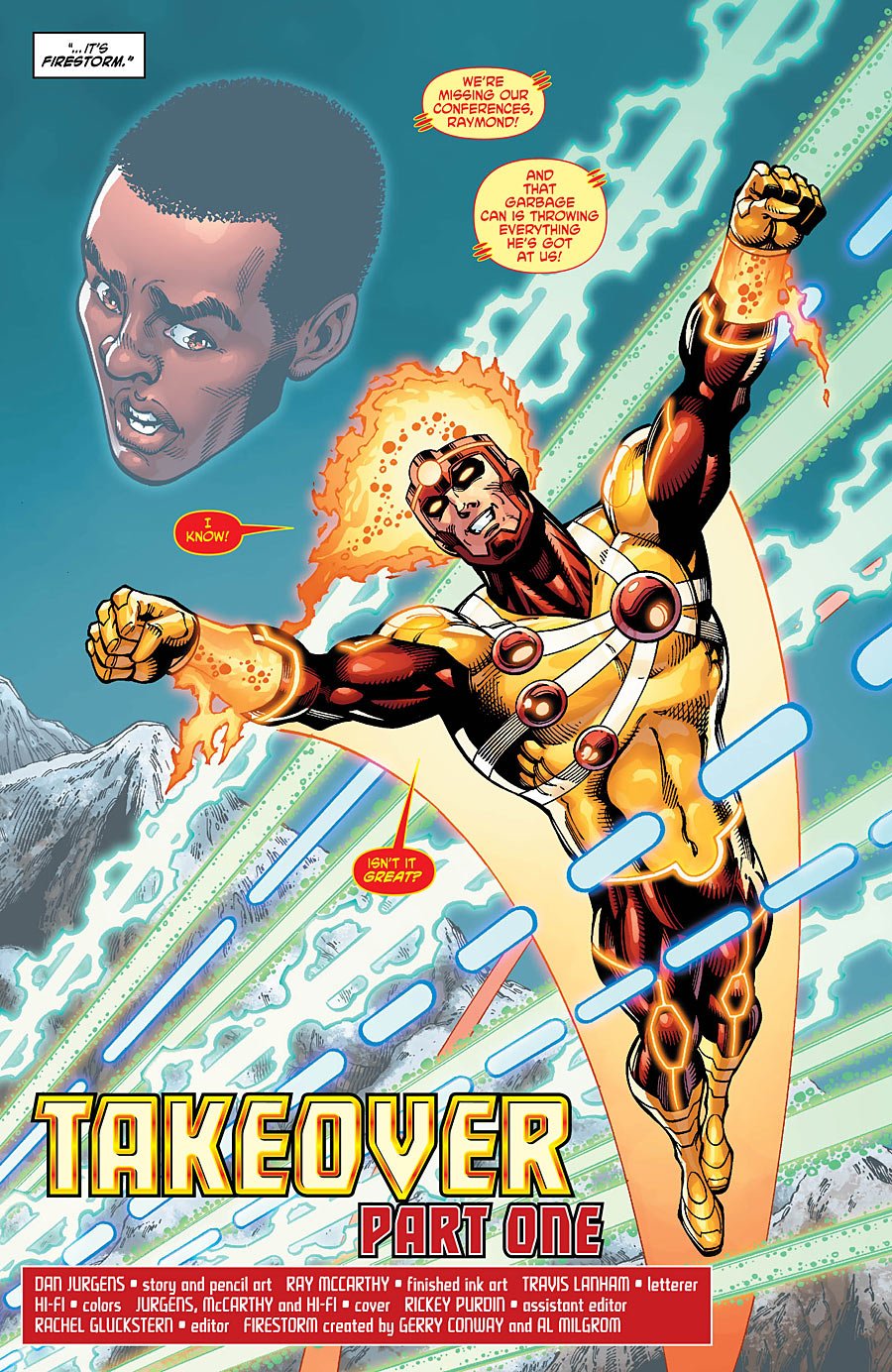 Download Comic Firestorm (DC Comics) Art