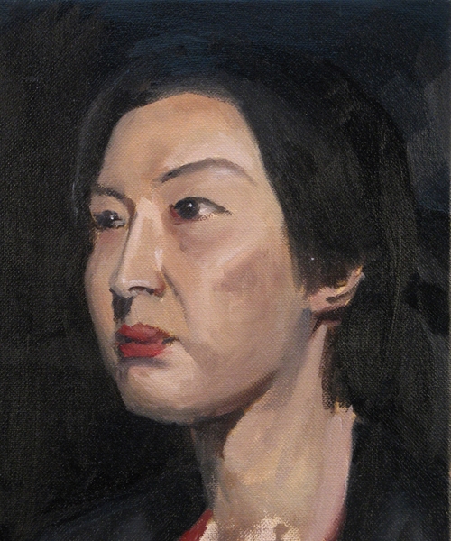 Alla Prima Portrait - Pale Asian  by romance