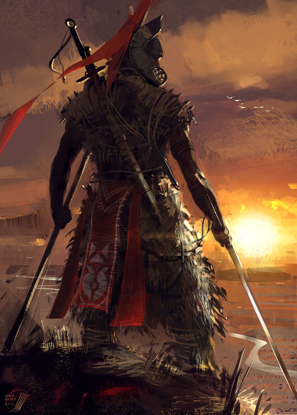 Samurai Warrior Art