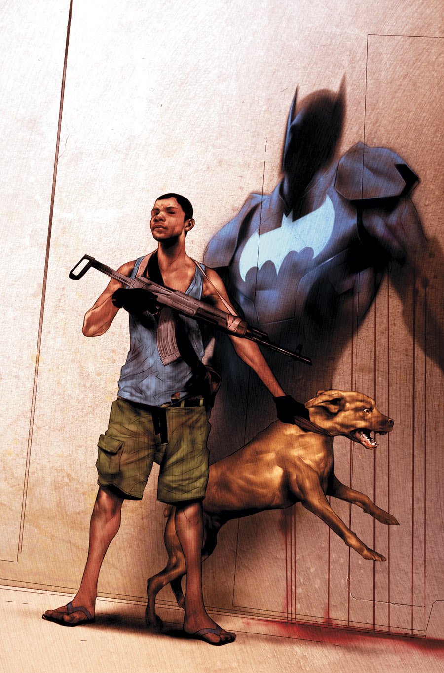 Download Comic Batwing Art