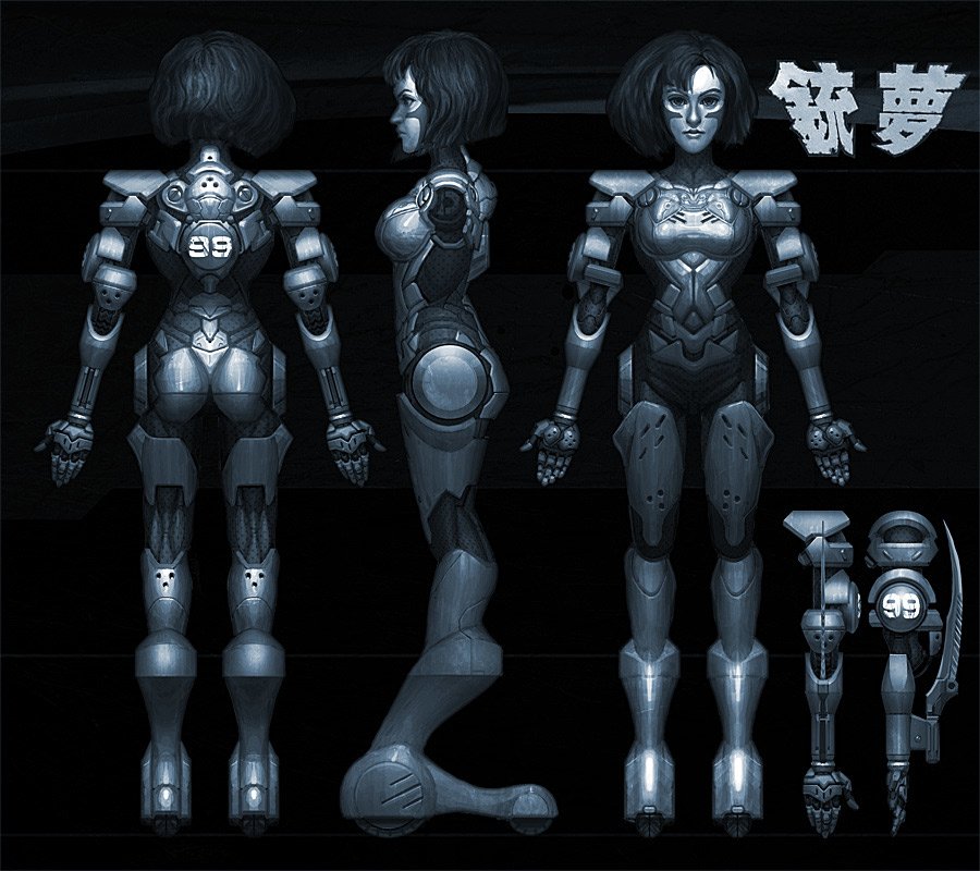 Download Sci Fi Robot Art