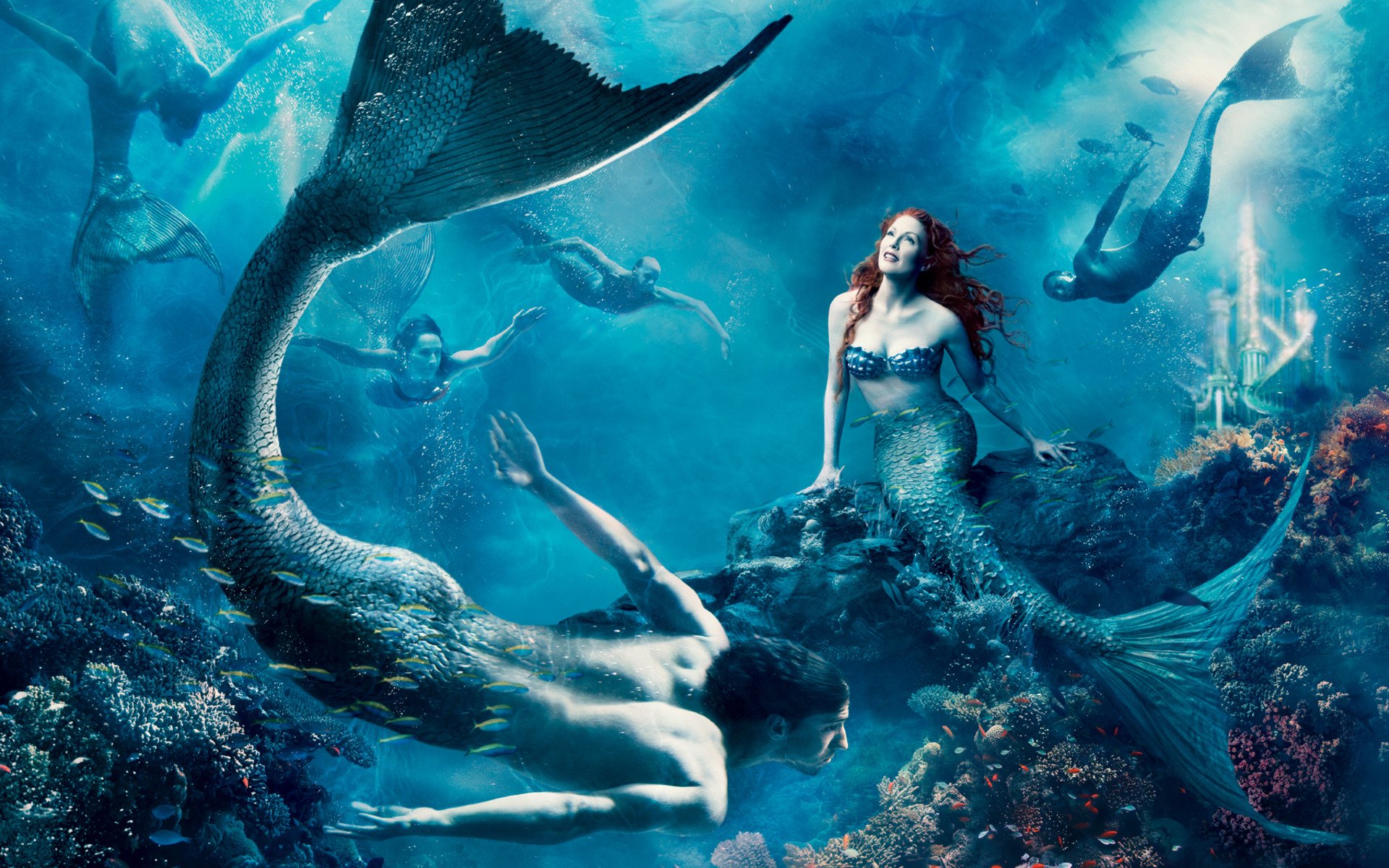 Download Merman Fantasy Mermaid Art