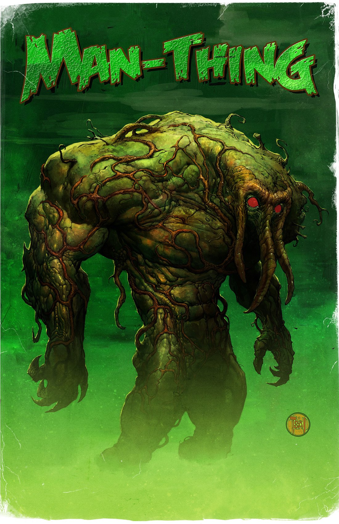 Download Comic Man-Thing Art