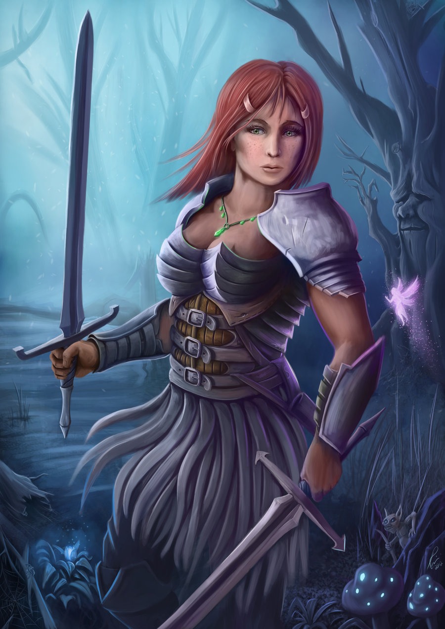 Fantasy Women Warrior Art