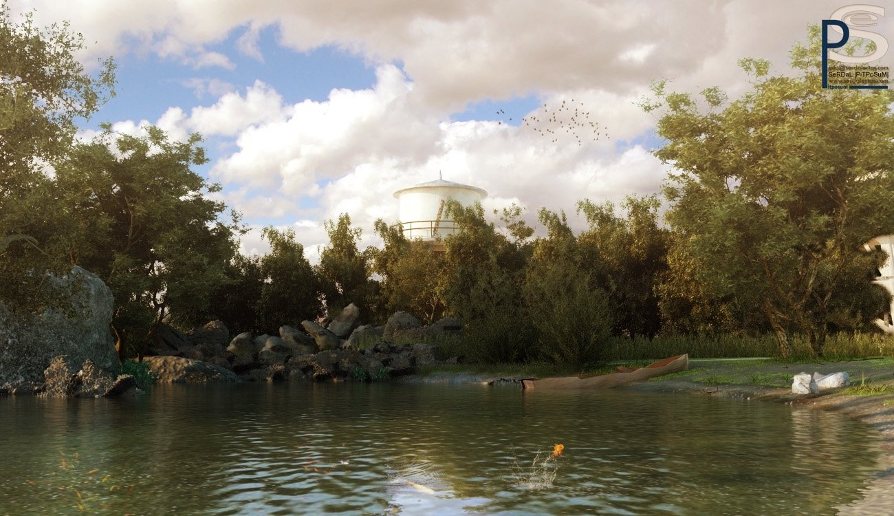 Download Nature Pond Art