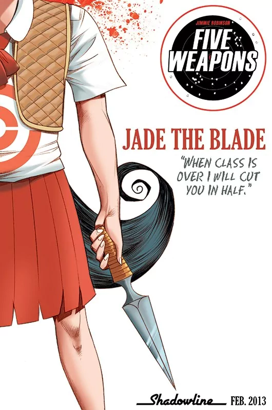 Comic five weapons Image