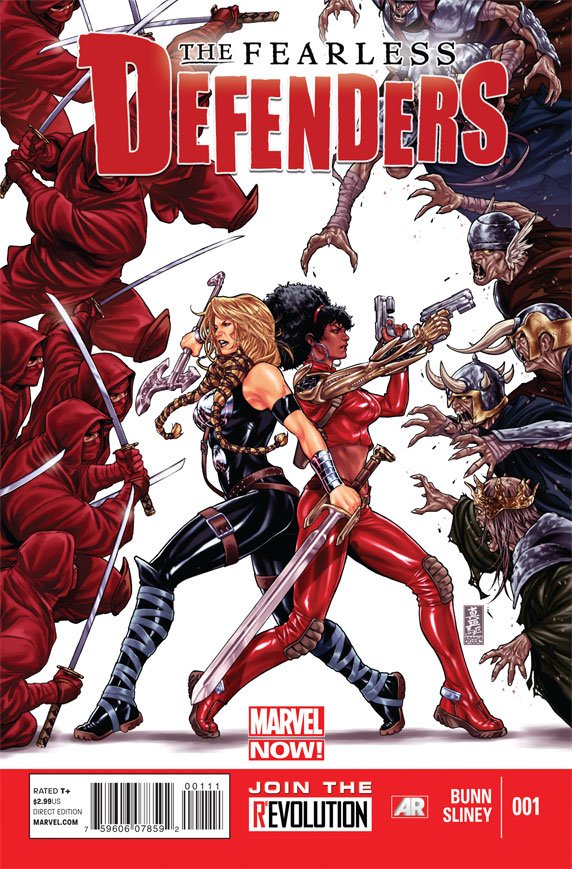 Download Comic Defenders (Marvel Comics) Art