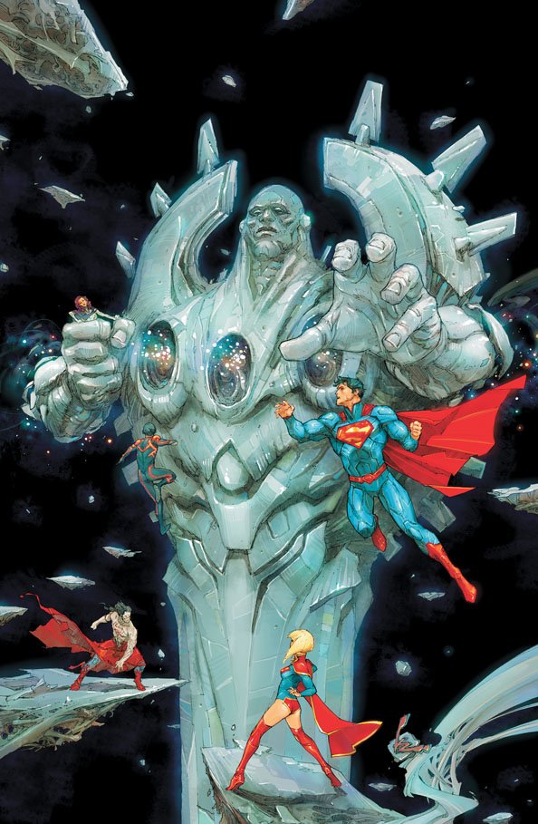 Download The New 52 Superboy Supergirl Comic Superman Art