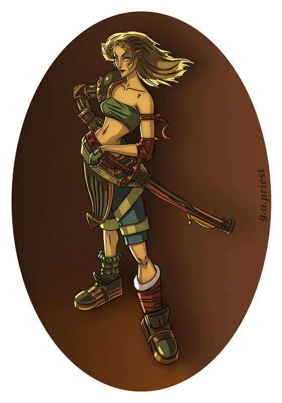  Junkyard Samurai by marsyas