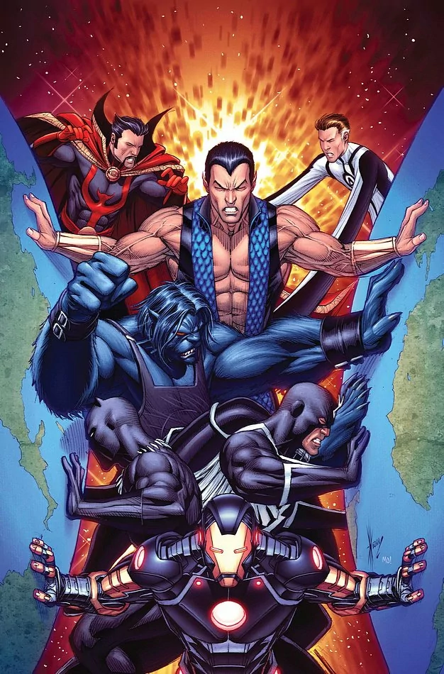 Comic new avengers Image