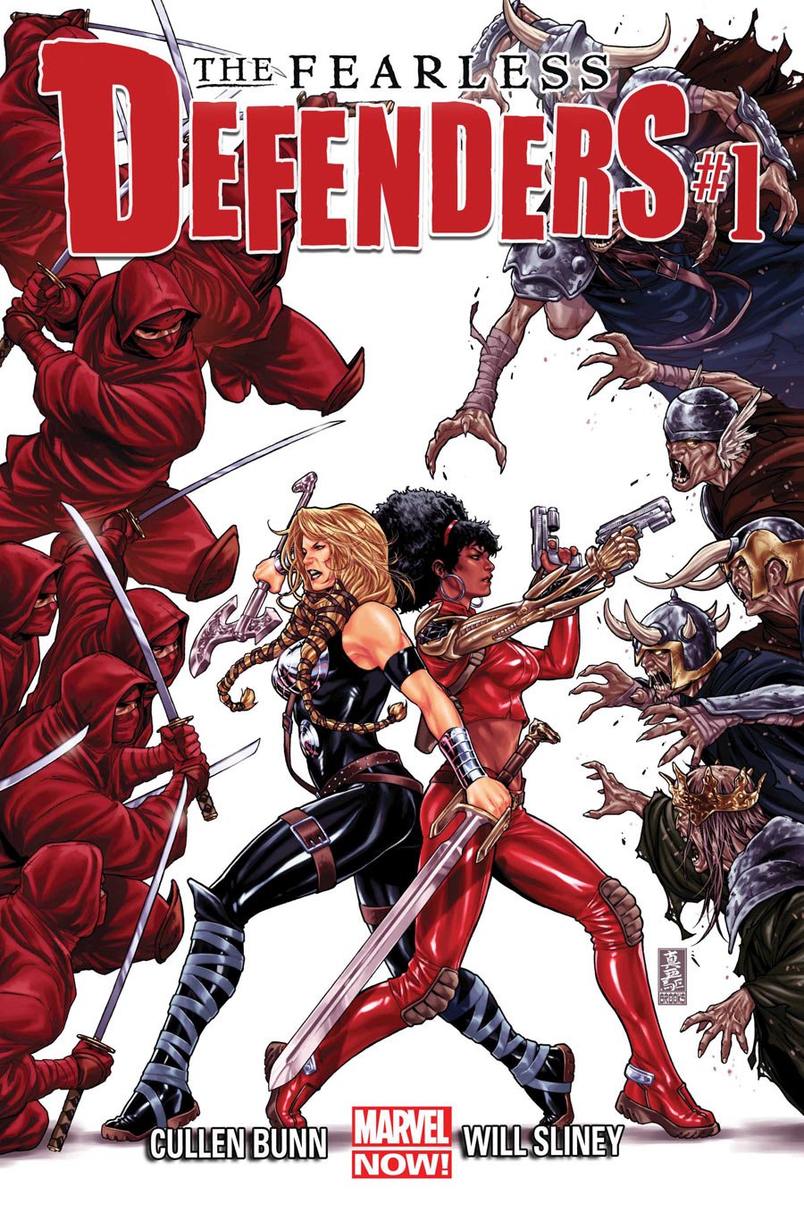 Download Comic Fearless Defenders Art