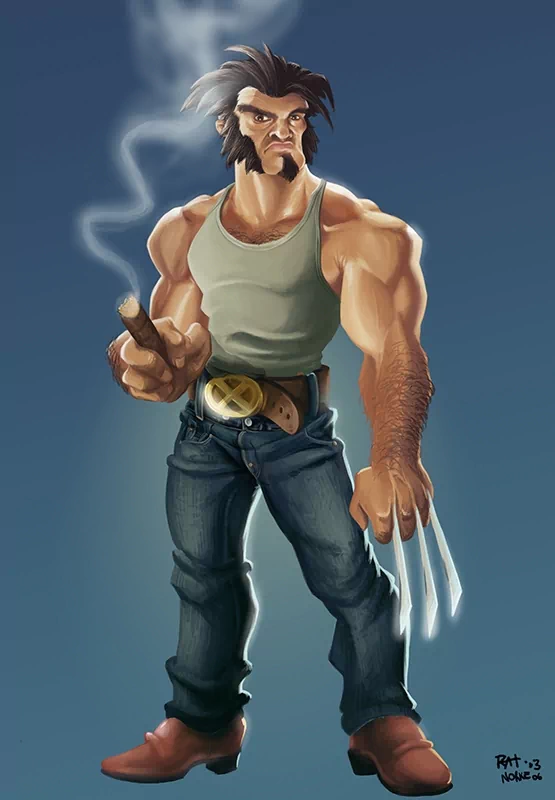 Comic Wolverine Image